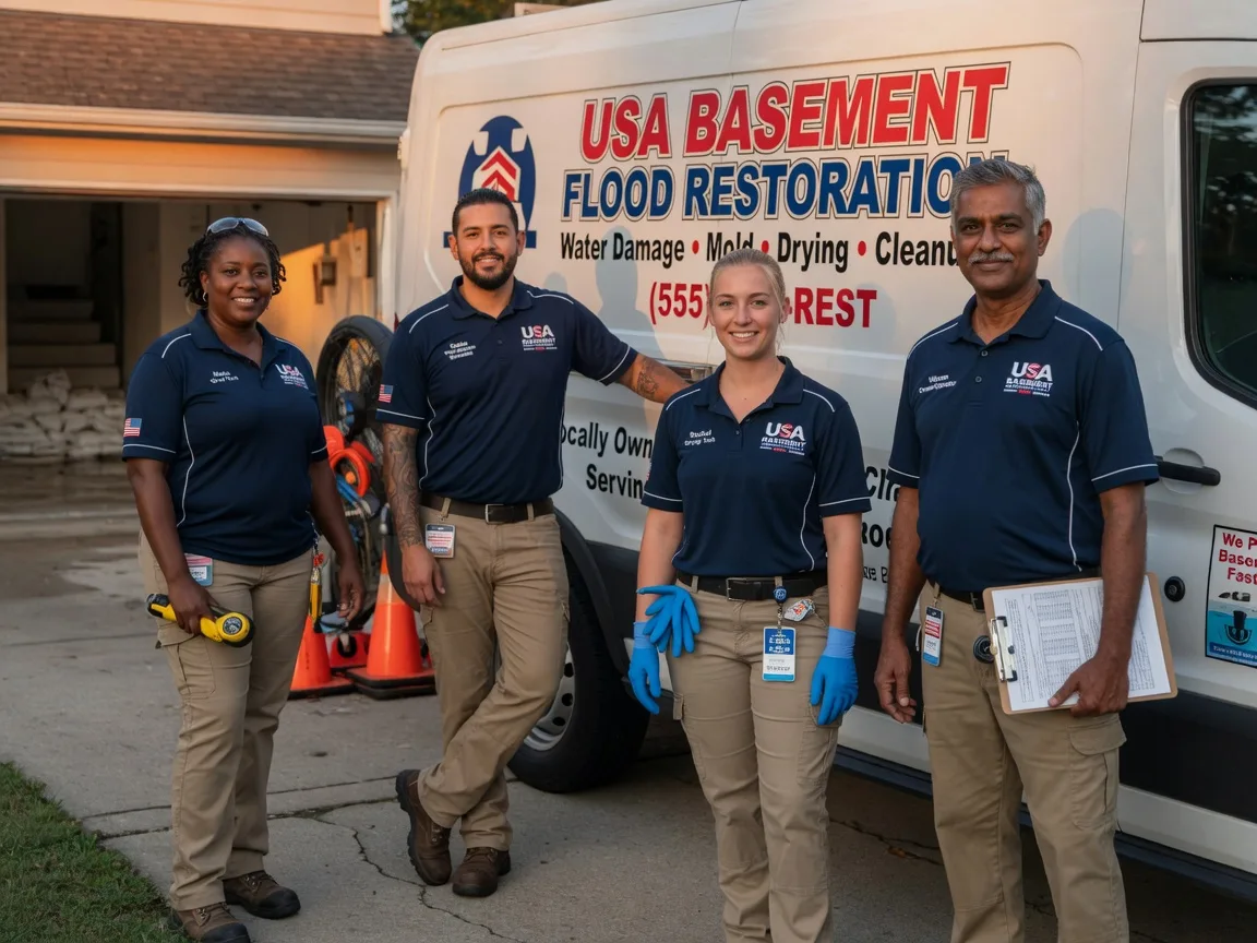Basement Flood Cleanup company in Etna, OH