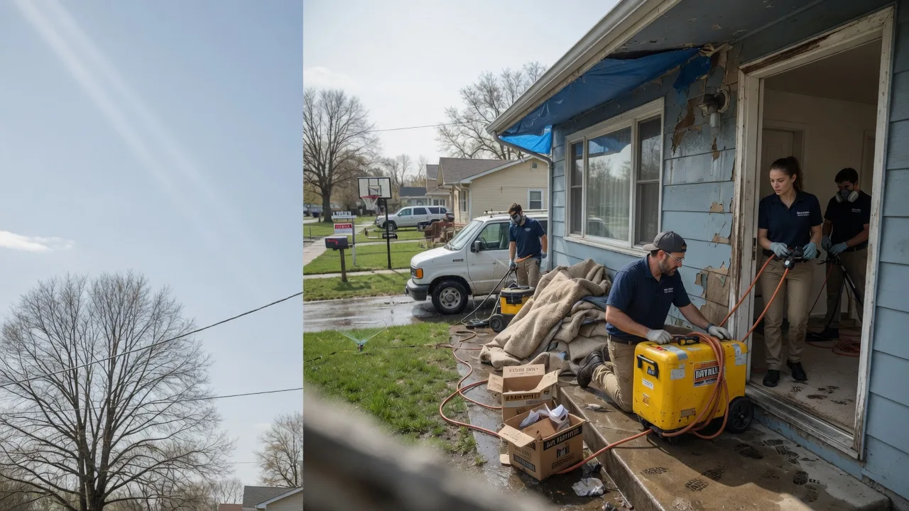 Basement Flood Cleanup in Etna, OH near me
